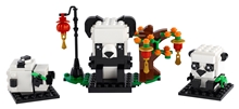 LEGO® BrickHeadz 40466: Čínský Nový rok – Pandy