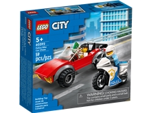 LEGO® City 60392: Honička auta s policejní motorkou