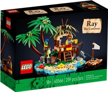 LEGO® Ideas 40566: Trosečník Ray