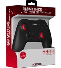 Drátový gamepad Mythics černý (SWITCH/PC)