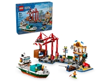 LEGO® City 60422: Přístav s nákladní lodí