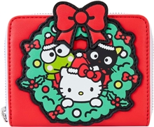 Peněženka Loungefly Sanrio: Winter Wonderland - červená