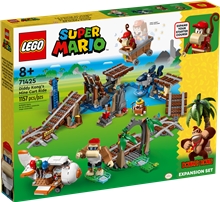 LEGO® Super Mario™ 71425: Diddy Kongova jízda v důlním vozíku – rozšiřující set