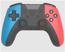 Bezdrátový herní ovladač pro SWITCH, PC, Android, iOS - modrý + červený (SWITCH/PC)