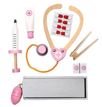 Bino Medical set v dřevěném kufříku