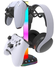 RGB Stojan Pro Sluchátka a Ovladače (SLEVA)