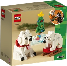 LEGO® 40571: Lední medvědi o Vánocích
