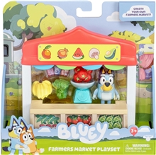 Figurky Bluey Mini Playset - Farmářský trh