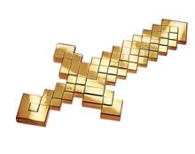 Minecraft meč - Anniversary Gold