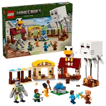 LEGO Minecraft 21273: Balón v podobě ďasa a útok na vesnici