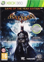 Batman: Arkham Asylum (Game of the Year Edition) (X360) (BAZAR)