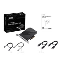 ASUS Rozšiřovací karta USB4 PCIe Gen4, PCIe 4.0 x4, 2x USB4 Typ-C, 2x DP (SLEVA)