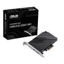 ASUS Rozšiřovací karta USB4 PCIe Gen4, PCIe 4.0 x4, 2x USB4 Typ-C, 2x DP (SLEVA)