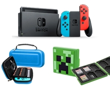 Konzole Nintendo Switch - Neon Red/Neon Blue + příslušenství (SWITCH) (BAZAR)