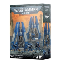 Warhammer 40.000 Space Marines Drop Pods