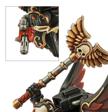 Warhammer 40,000: Blood Angels Chaplain With Jump Pack