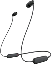 Sony WIC-100B bezdrátová sluchátka do uší - černá (SLEVA)