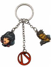 Klíčenka GLO Borderlands 4 - Vex & Rafa