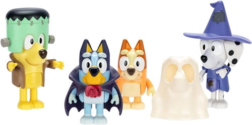Figurky Bluey 4-Pack - Halloween