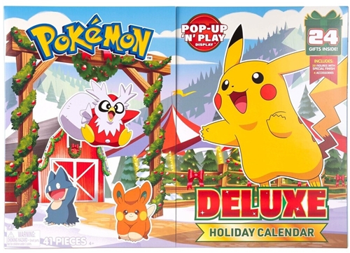 Adventní kalendář Pokémon - Pop-Up N Play Deluxe 2025