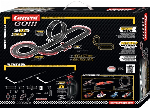 Autodráha Carrera GO 62604 Super Formula