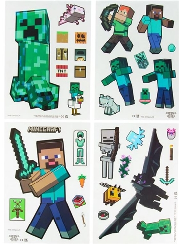 Samolepky na okna - Minecraft