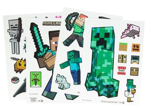 Samolepky na okna - Minecraft