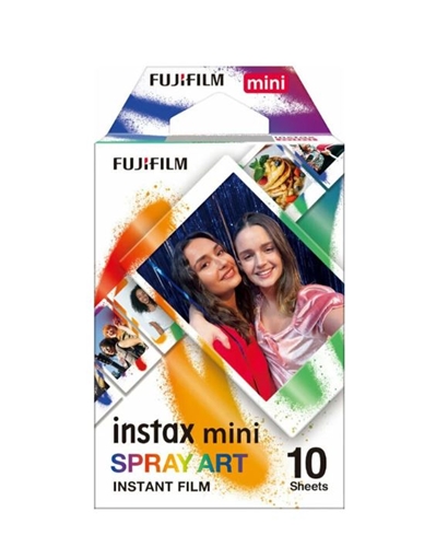 Fujifilm Instax Mini Spray Art Instant Film - 10 ks