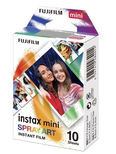 Fujifilm Instax Mini Spray Art Instant Film - 10 ks