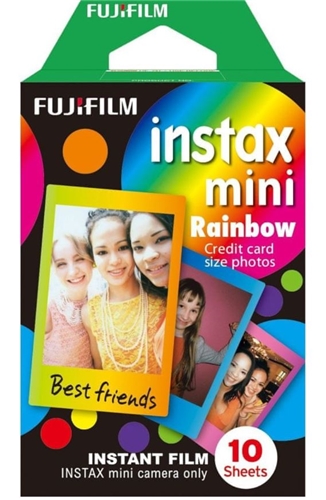 FujiFilm Instax Mini Rainbow Film - 10 ks