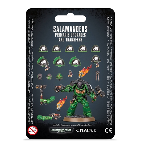 Warhammer 40.000: Salamanders Primaris Upgrades and Transfers	