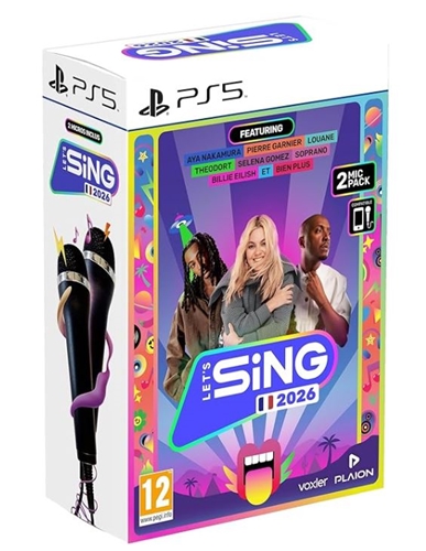 Let's Sing 2026 (PS5) + 2 mikrofóny