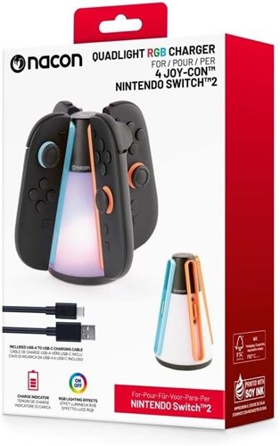 Nacon - Nabíječka Quad Charger pro ovladače Joy-Con 2 (SWITCH 2)
