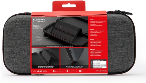 Ochranné pouzdro PowerA - Slim Case pro Nintendo Switch 2 - Dark Heather Grey (SWITCH 2)