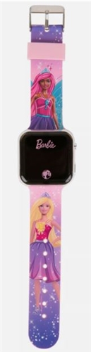 Dětské digitální LED hodinky Barbie