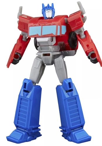 Hasbro Transformers Nákladní auto do hrací sady: Earthspark - Optimus Prime Bojový přívěs (G0750)