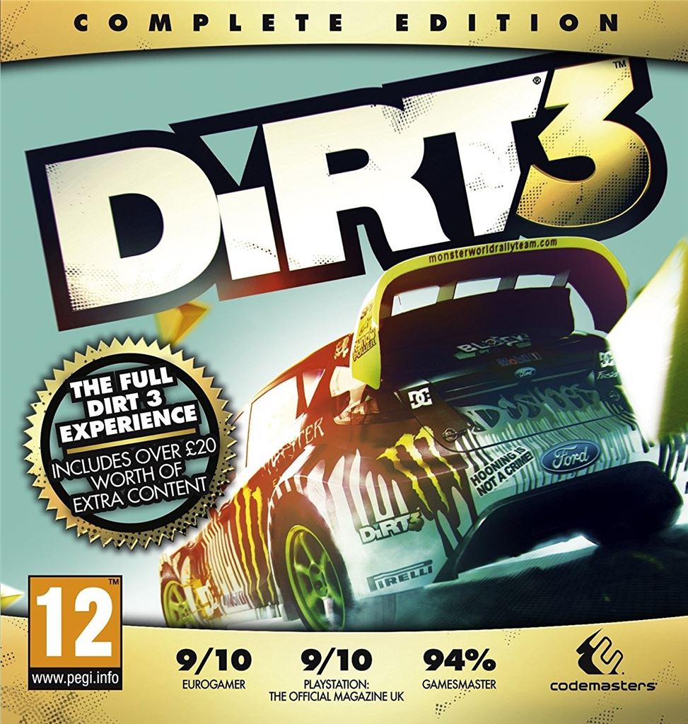 Dirt 3: Complete Edition (Voucher - Kód ke stažení) (PC)
