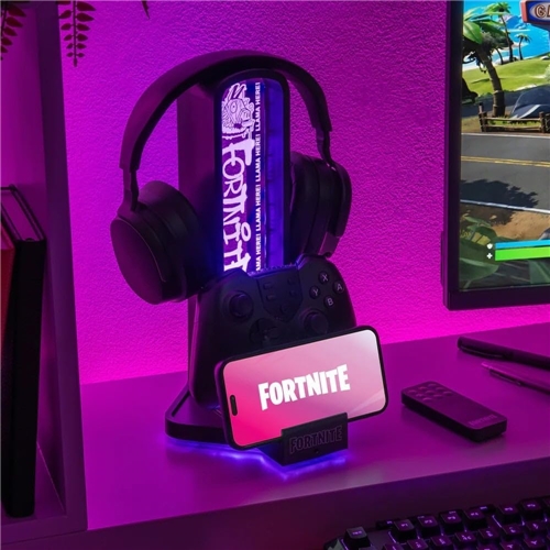 Stojánek na sluchátka se světlem - Fortnite (30 cm)
