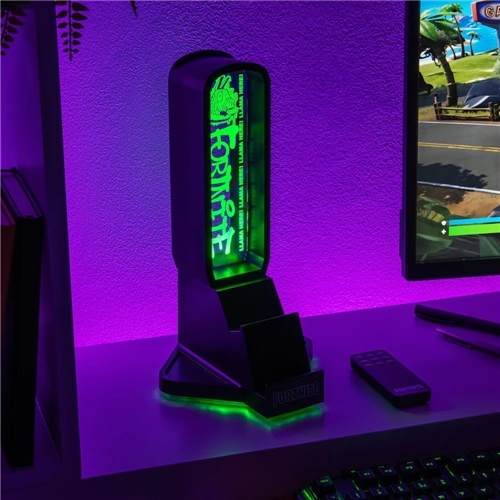 Stojánek na sluchátka se světlem - Fortnite (30 cm)