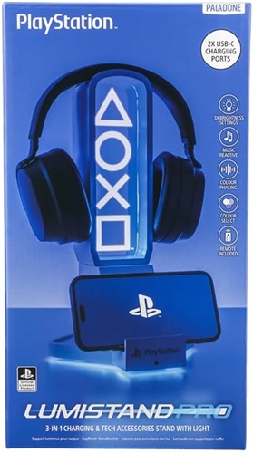 Stojánek na sluchátka se světlem - PlayStation (30 cm)