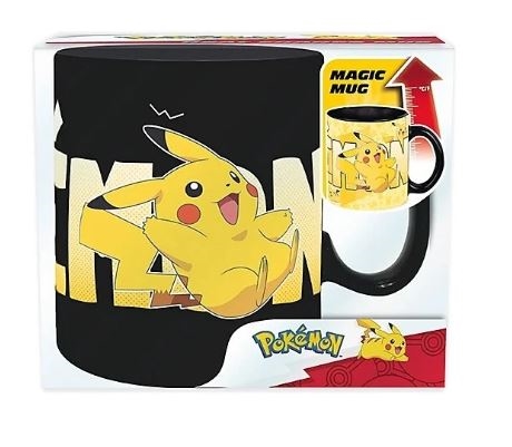 Hrnek Abysse Pokemon - Pikachu - měnící hrnek