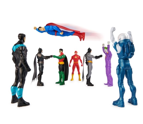 8 dílná sada figurek - Batman: Spin Master DC