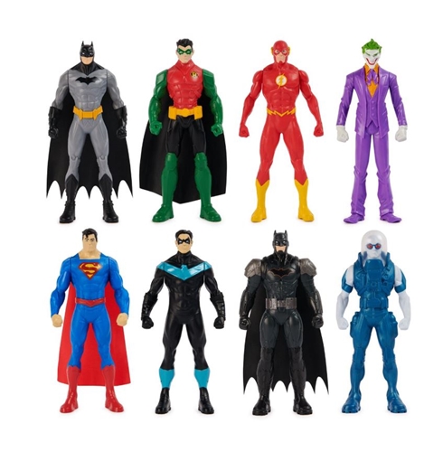 8 dílná sada figurek - Batman: Spin Master DC