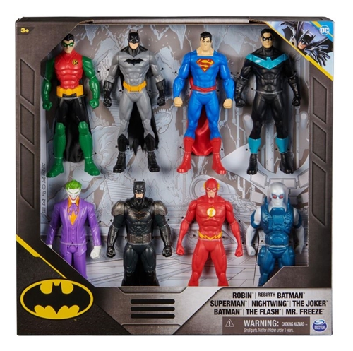 8 dílná sada figurek - Batman: Spin Master DC