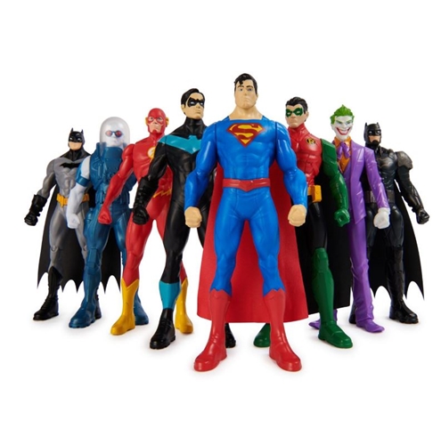 8 dílná sada figurek - Batman: Spin Master DC