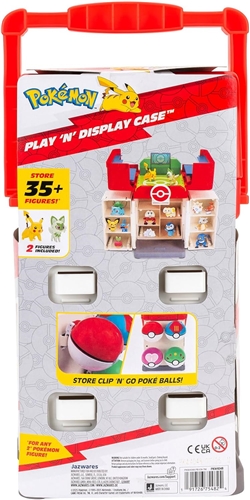Přenosný kufřík s arénou Pokémon - Play N Display Case