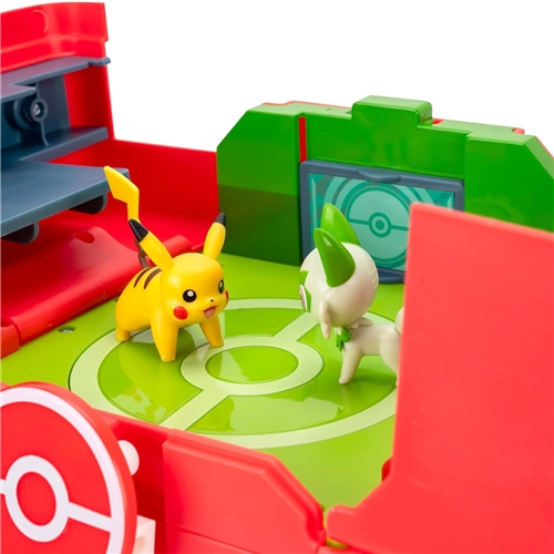 Přenosný kufřík s arénou Pokémon - Play N Display Case