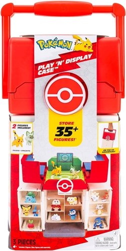 Přenosný kufřík s arénou Pokémon - Play N Display Case