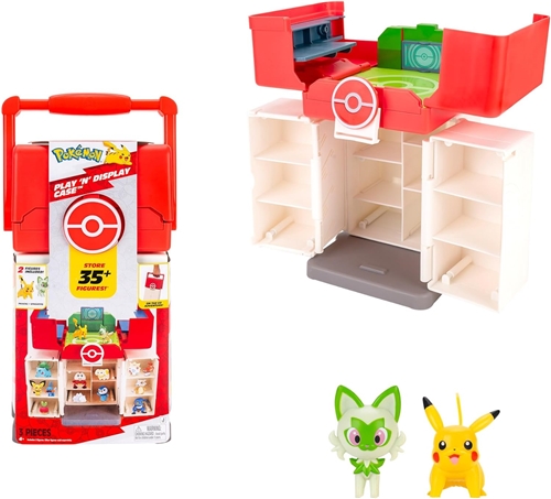 Přenosný kufřík s arénou Pokémon - Play N Display Case