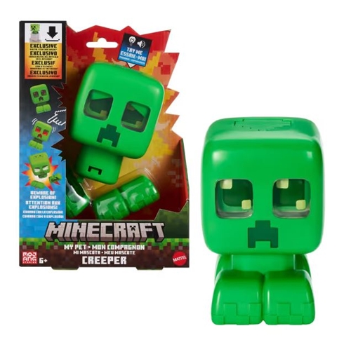 Interaktivní hračka Minecraft - Můj mazlíček Creeper